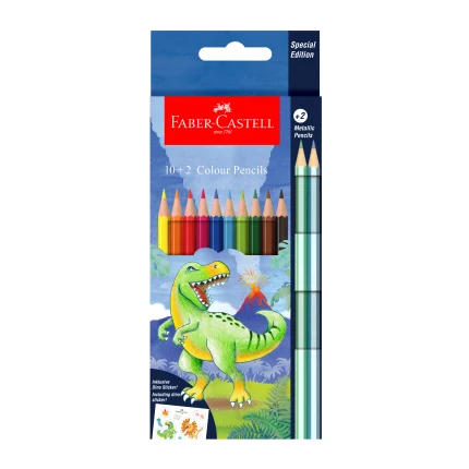 FABER CASTELL DINO-12